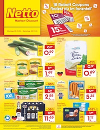 Netto Marken-Discount Prospekt: "Aktuelle Angebote", 57 Seiten, 28.10.2024 - 02.11.2024