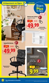 Meuble Bureau Angebote im Prospekt "Le vrai prix des bonnes choses" von Lidl Meuble Bureau Angebote im Prospekt "Le vrai prix des bonnes choses" von Lidl auf Seite 58