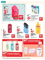 Promos Adidas dans le catalogue "BEAUTÉ" de Auchan Hypermarché Adidas en promo dans le catalogue Auchan Hypermarché à la page 10