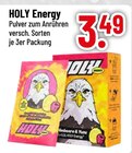 Pulver zum Anrühren im Angebot bei Trinkgut in Regensburg Pulver zum Anrühren Angebote von HOLY Energy bei Trinkgut Regensburg für 3,49 €