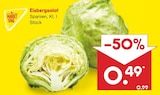 Aktuelle Salat Angebote bei Netto Marken-Discount in Stuttgart Aktuelles Eisbergsalat Angebot bei Netto Marken-Discount in Stuttgart ab 0,49 €