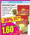 Emmental râpé dans le catalogue Norma