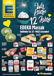 EDEKA Prospekt für Scheßlitz: "Wir feiern 12 Jahre", 2 Seiten, 15.09.2025 - 20.09.2025