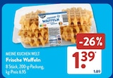 Waffeln im ALDI SÜD Prospekt Frische Waffeln von MEINE KUCHEN WELT im aktuellen ALDI SÜD Prospekt für 1,39 €