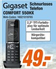 Schnurloses Telefon COMFORT 550HX im Angebot bei expert in Fulda Schnurloses Telefon COMFORT 550HX Angebote von Gigaset bei expert Fulda für 49,00 €