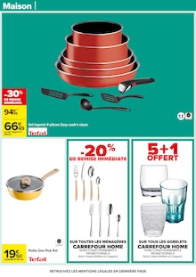 Promo Couverts dans le catalogue Carrefour du moment à la page 81