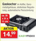 Gaskocher im Angebot bei Zimmermann in Goslar Gaskocher Angebote von EASYmaxx bei Zimmermann Goslar für 14,99 €