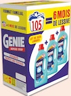 Lessive liquide fleurs fraîches 35 lavages - GENIE en promo à 11,88 € chez Intermarché Super Lessive liquide fleurs fraîches 35 lavages - GENIE dans le catalogue Intermarché Super