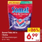 Tabs All in 1 Extra Angebote von Somat bei Netto Marken-Discount Elmshorn für 6,99 €