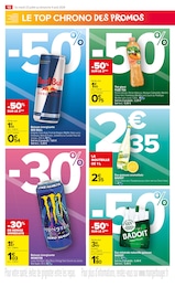 Red Bull Angebote im Prospekt "LE TOP CHRONO DES PROMOS" von Carrefour Market auf Seite 12