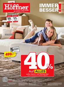 Höffner Prospekt IMMER BESSER! mit 28 Seiten