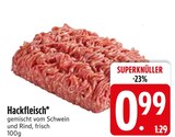Hackfleisch im Angebot bei EDEKA in Landshut Hackfleisch Angebote bei EDEKA Landshut für 0,99 €