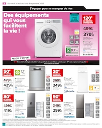 Offre Lave-Linge dans le catalogue Carrefour du moment à la page 6