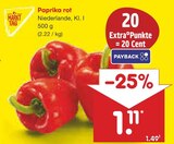 Aktuelle Paprika Angebote bei Netto Marken-Discount in Hamm Aktuelles Paprika rot Angebot bei Netto Marken-Discount in Hamm ab 1,11 €