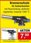 Brenneraufsatz für Gaskartuschen Angebote von Tecline bei Zimmermann Aurich für 7,99 €