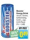 Aktuelles Booster Energy Drink Angebot bei E center in Pirmasens ab 0,49 €