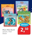 Maxi-Mini Buch von Disney für 2,50 € bei budni im Angebot Maxi-Mini Buch von Disney im aktuellen budni Prospekt