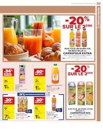 Prix et réduction Andros dans le prospectus Carrefour Market en cours Offre Andros dans le catalogue Carrefour Market du moment à la page 13