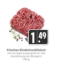 Hieber - Frisches Rinderhackfleisch Angebot im Prospekt Frisches Rinderhackfleisch bei Hieber im Prospekt "" für 1,49 €