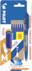 Roller FriXion Ball + recharges + gomme - PILOT en promo chez Monoprix Margaret pn Roller FriXion Ball + recharges + gomme - PILOT dans le catalogue Monoprix Margaret pn