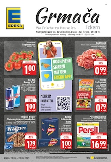 EDEKA Prospekt der Woche "Aktuelle Angebote" Seite 1, 23.06.2025 bis 28.06.2025 für Castrop-Rauxel Aktueller EDEKA Prospekt "Aktuelle Angebote" Seite 1 von 24 Seiten für Castrop-Rauxel