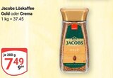 Löskaffee Gold Angebote von Jacobs bei GLOBUS Völklingen für 7,49 €