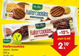 Hafercookies Angebote von BioBio bei Netto Marken-Discount Oberhausen für 2,19 €