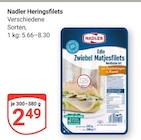 Heringsfilets im Angebot bei GLOBUS in Leipzig Heringsfilets Angebote von Nadler bei GLOBUS Leipzig für 2,49 €