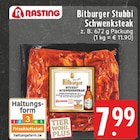 EDEKA - Bitburger Stubbi Schwenksteak Angebot im Prospekt Bitburger Stubbi Schwenksteak bei EDEKA im Prospekt "" für 7,99 €