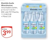 Rheinfels Quelle im Angebot bei GLOBUS in Krefeld Rheinfels Quelle Angebote bei GLOBUS Krefeld für 3,99 €