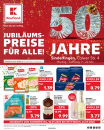 Kaufland Prospekt für Holzgerlingen: "Aktuelle Angebote", 58 Seiten, 18.09.2025 - 24.09.2025