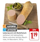 Leberwurst mit Kalbfleisch Angebote bei E center Stuttgart für 1,19 €