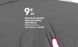 Housse de couette Siara microfibre en promo chez Maxi Bazar Villeneuve-Saint-Georges à 9,99 €