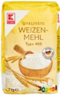 Weizenmehl Type 405 im Angebot bei Kaufland in Heilbronn Weizenmehl Type 405 Angebote von K-CLASSIC bei Kaufland Heilbronn für 0,99 €