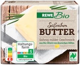 Süßrahm-Butter im Angebot bei REWE in Schwäbisch Gmünd Süßrahm-Butter Angebote von REWE Bio bei REWE Schwäbisch Gmünd für 2,69 €