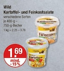 Kartoffel- und Feinkostsalate Angebote von Wild bei V-Markt Kaufbeuren für 1,69 €