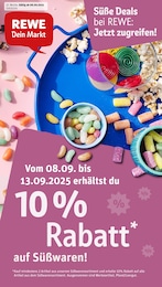 REWE Prospekt für Berlin mit 22 Seiten REWE Prospekt "Dein Markt" für Berlin, 22 Seiten, 08.09.2025 - 13.09.2025