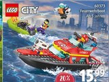 Feuerwehrboot von LEGO City im aktuellen Rossmann Prospekt
