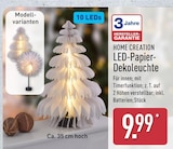 LED-Papier-Dekoleuchte bei ALDI Nord im Gransee Prospekt für 9,99 €