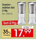 Aktuelles Gewürzmühlen-Set Angebot bei Zurbrüggen in Münster ab 17,99 €