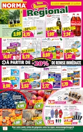 Prospectus Discount Alimentaire Norma en cours, Votre Discounter Régional, 12 pages, 23/07/2025 - 29/07/2025 Catalogue Discount Alimentaire Norma en cours à Lure et alentours, Votre Discounter Régional, 12 pages, 23/07/2025 - 29/07/2025