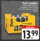 EDEKA Oberhausen - Landbier Angebot im Prospekt Landbier bei EDEKA im Oberhausen Prospekt für 13,99 €