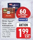 Nussklasse Voll-Nuss von Ritter Sport im aktuellen EDEKA Prospekt