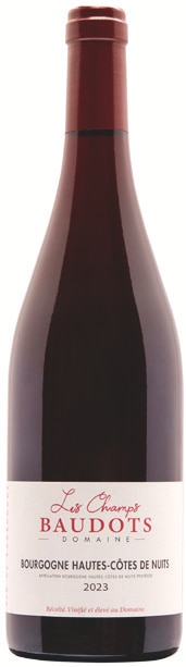 DOMAINE LES CHAMPS BAUDOTS Bourgogne Hautes-Côtes de Nuits 2023