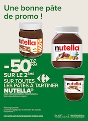 Nutella Angebote im Prospekt "J’peux pas, J’ai promos !" von Carrefour Proximité Nutella Angebote im Prospekt "J’peux pas, J’ai promos !" von Carrefour Proximité auf Seite 12