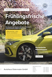 Volkswagen Prospekt für Eching: "Frühlingsfrische Angebote", 1 Seite, 01.03.2024 - 31.05.2024