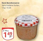 Aktuelle Becks Angebote bei GLOBUS in Mannheim Aktuelles Wurstkonserve Angebot bei GLOBUS in Mannheim ab 1,49 €