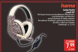 Gaming-Headset SoundZ 333 Angebote von hama bei Marktkauf Altenburg für 7,99 €