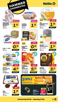 Margarine im Netto mit dem Scottie Prospekt "Günstig. Besser. Für Dich." mit 34 Seiten (Dresden)