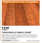 Terrassendiele Bambus Cobam Angebote bei OBI Leonberg für 22,18 €